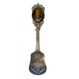 Herbert Hoover Presidential Souvenir Spoon – White House Collectible (1987)